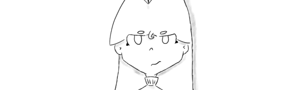 An image of Violet looking determined.